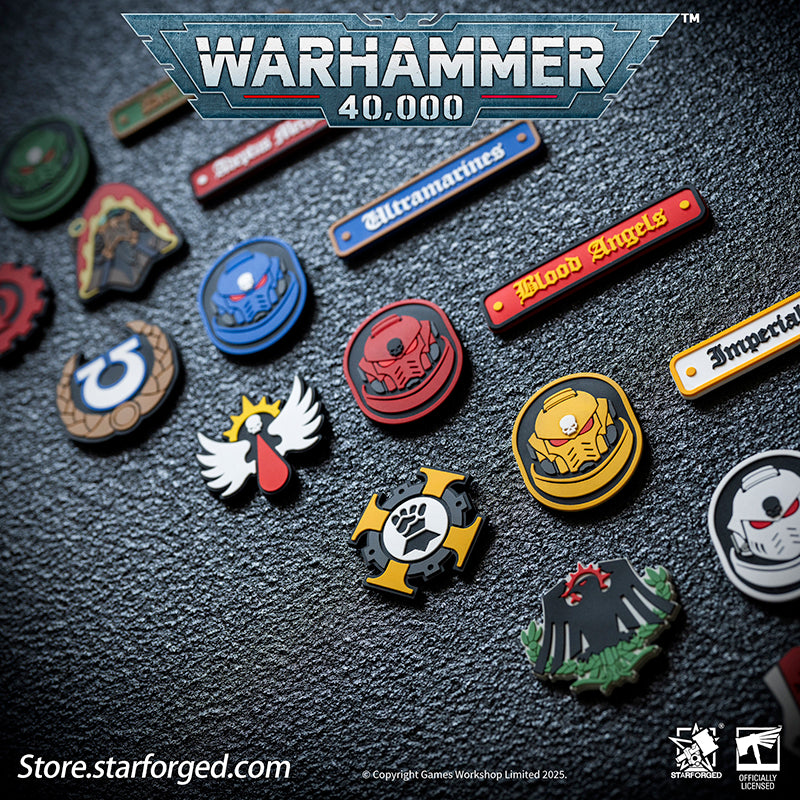 Starforged Warhammer 40K Adepta Sororitas Defenders of Terra Honor Patch Collection Men's Gift Accessories In the war-torn universe of Warhammer 40K, the Emperor's wrath stretches across the stars. The armed forces of the Imperium stand as an iron tide guarding a decaying civilization, driven by fanatical devotion to "mankind's supremacy" and desperate struggle. This includes the Adeptus Astartes, the Mechanicus, the Inquisition, and more.Under the Emperor's name, in an "age of no peace," these forces both